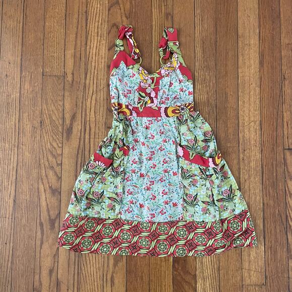 Matilda Jane Serendipity Size 4 Dress Mixed Print - Picture 1 of 6